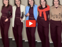 🍷 3 Chic Ways to Wear Burgundy Head-to-Toe (With Confidence)